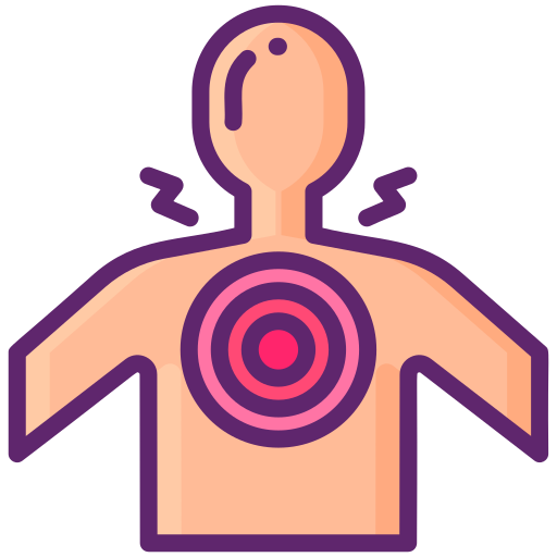 Fibromialgia - Figura con dolor generalizado