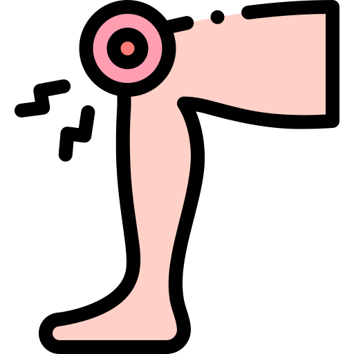 Síndrome de dolor patelofemoral - Rodilla con dolor